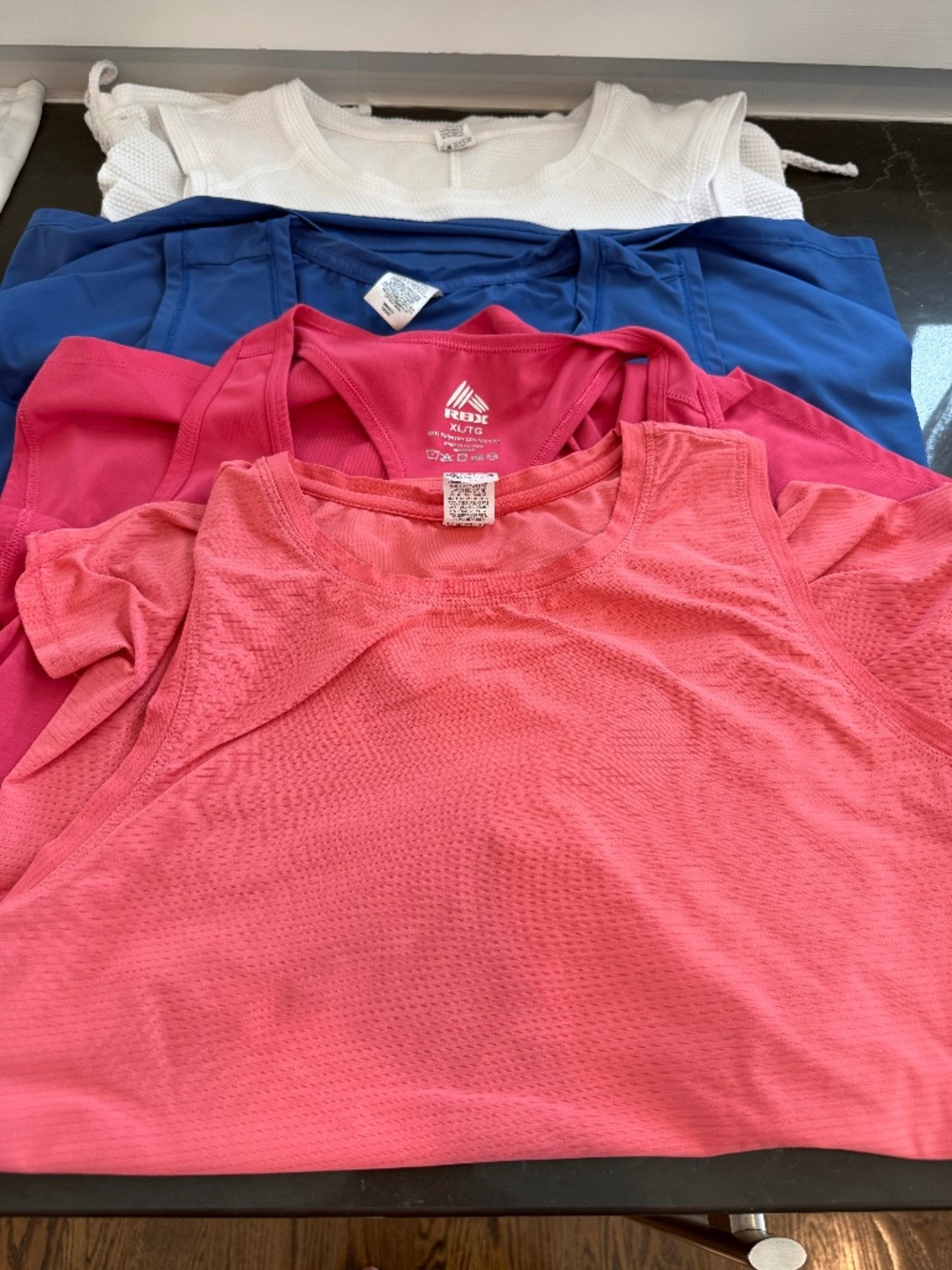 Bundle of 11 Women’s Workout Tank Tops ( 4 Reebok) Athletic Activewear Lot